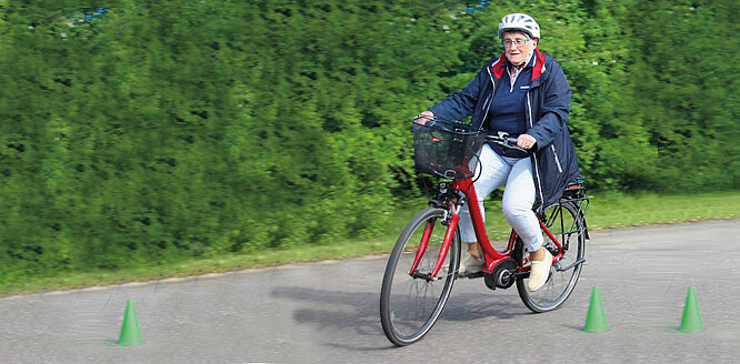 Sicher Fahrradfahren im Alter